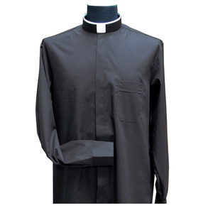 Ebay uomini popolari sacerdote collare clergy camicia - Product Image 1