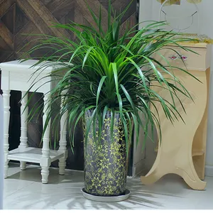 Dekoratif yapay bitki yapay Yucca bitkiler ve ağaçlar plastik kapalı su geçirmez 45-240CM 20 "konteyner 30% T/T 35 gün