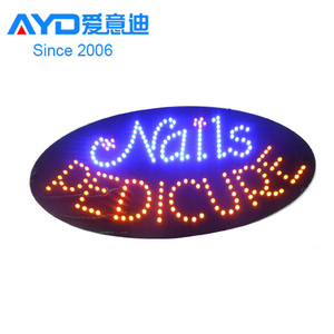 Hot bán Chất lượng cao móng tay Spa tẩy lông dấu hiệu LED điện tử LED dấu hiệu mở - Product Image 3