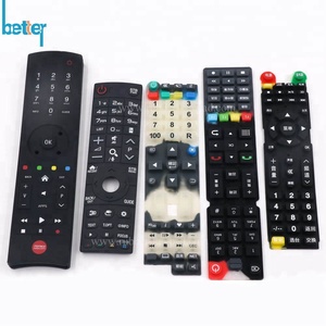 Tùy Chỉnh TV Điều Khiển Từ Xa Nút Cao Su Dẫn Điện Silicone Bàn Phím Cao Su - Product Image 1