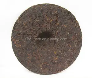 Sıkıştırılmış çay kek çin organik Yunnan Pu'er Puerh çayı