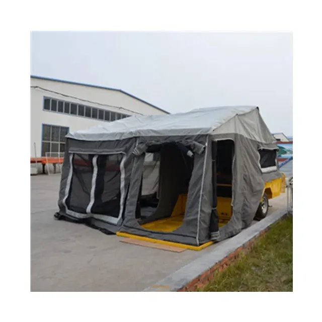 Китайский Трейлер для кемпинга с кухней и палаткой