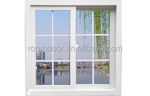 Upvc 반원형 창 그릴 디자인 더블 유리 프랑스어 창 디자인 - Product Image 5