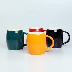 Taza <span class=keywords><strong>de</strong></span> Cerámica Redonda <span class=keywords><strong>de</strong></span> 450 ml (16 oz) en Forma <span class=keywords><strong>de</strong></span> Barril, Taza <span class=keywords><strong>de</strong></span> Porcelana en Forma <span class=keywords><strong>de</strong></span> Huevo, Logotipo Personalizado, Regalo Publicitario - Product Image 1
