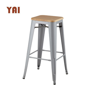 Galvanizado industrial de <span class=keywords><strong>alta</strong></span> apilable <span class=keywords><strong>restaurante</strong></span> <span class=keywords><strong>barra</strong></span> de metal silla Silla de bar silla - Product Image 5