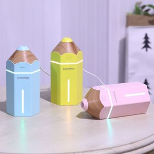Nuevo <span class=keywords><strong>Humidificador</strong></span> de Aire USB Mini para Coche con Forma de Lápiz y Luz LED de 230 ml para Oficina, Hogar y Viajes - Product Image 1