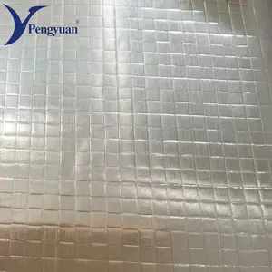 Double sided reflective aluminized polyester Woven Fabric Radiant Barrier