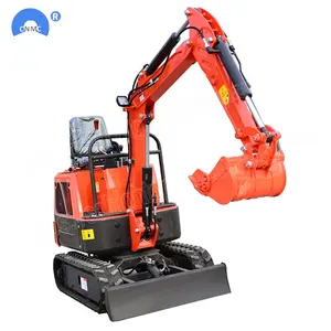 China Micro mini bagger 0.8 ton 1 tonnen billig bagger für verkäufe