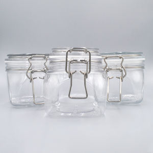 Bocaux en plastique PET octogonaux <span class=keywords><strong>de</strong></span> 500 ml à large ouverture avec verrouillage <span class=keywords><strong>pour</strong></span> sel <span class=keywords><strong>de</strong></span> <span class=keywords><strong>bain</strong></span>, miel, bonbons - Product Image 3