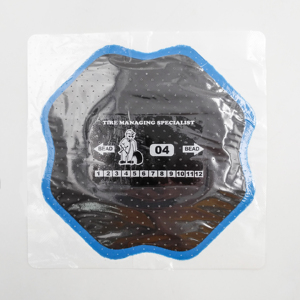 SUNSOUL 130 mm 가황 핫 패치 튜브리스 타이어 펑크 수리 콜드 패치 키트