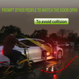 Chine Fournisseur De Voiture Porte Rouge Bouton Batterie Anti-collision Led Voyant - Product Image 3