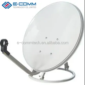핫 세일! 75 cm (2.5 피트) KU 밴드 오프셋 위성 접시 안테나, 최고의 중국 위성 TV 접시 안테나