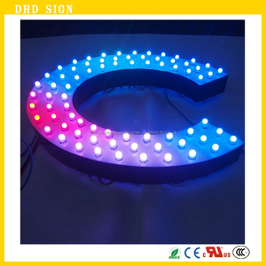 Led lumineux 3d promotionnel signe <span class=keywords><strong>lettre</strong></span> - Product Image 1