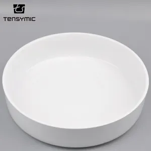 Personalisierte custom factory preis runde stapelbar weiß keramik suppe schüssel