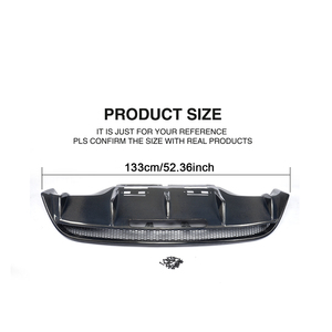 Difusor de Parachoques Trasero de Fibra de Carbono <span class=keywords><strong>R8</strong></span> para Audi <span class=keywords><strong>R8</strong></span> V10 <span class=keywords><strong>Spyder</strong></span> Convertible de 2 Puertas 10-15 - Product Image 5