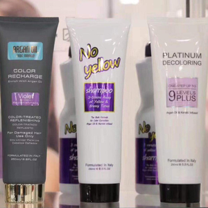 Shampoo violet professionnel pour salon de coiffure, élimine les reflets jaunes, <span class=keywords><strong>shampooing</strong></span> anti-jaunissement - Product Image 3