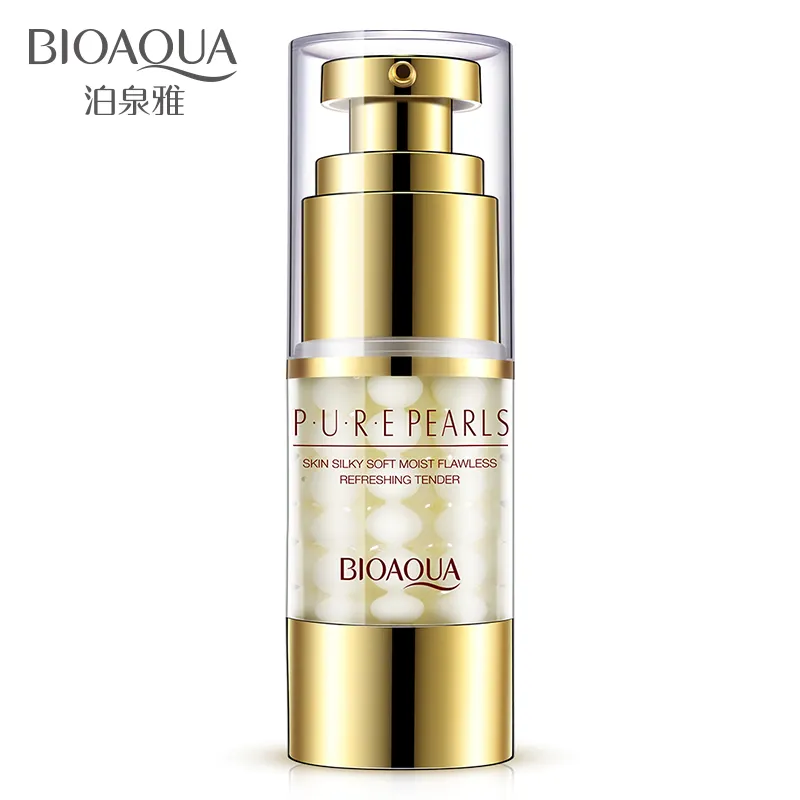 OEM bioaqua pearl whitening nourishing eye cream anti-aging smooth sleeping cream