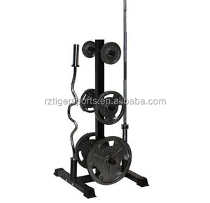Tiger Sports Barbell Storage Rack <strong>Weight</strong> Plate <strong>Tree</strong> - Product Image 2