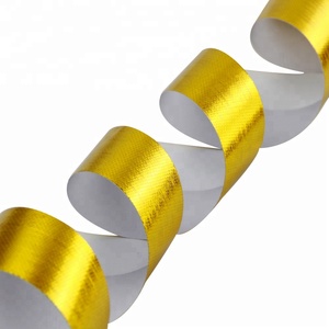 Nastro rinforzato in alluminio da 2 "x 5 metri con supporto adesivo aspirazione oro, involucro resistente agli schermi termici argento PQY1613 - Product Image 5