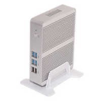 Kích Thước Siêu Nhỏ Tất Cả Khung Gầm Nhôm Không Quạt MINI PC <span class=keywords><strong>Intel</strong></span> Celeron <span class=keywords><strong>1037U</strong></span> 2980U Và 3556U <span class=keywords><strong>CPU</strong></span> Cho Biển Báo Kỹ Thuật Số Hoặc HTPC - Product Image 3