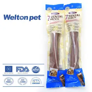 7 Dental Effects Natural Milk Duck Filling Bone犬トリート