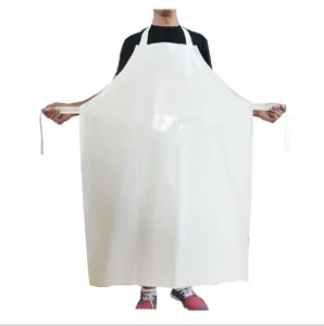 TPU apron/Butcher Meat Cuts Kitchen Apron Linen Work Apron