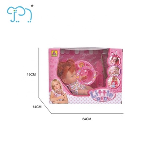 Muñeca de vinilo de 8 pulgadas para niñas, bebé <span class=keywords><strong>Reborn</strong></span> de silicona - Product Image 4