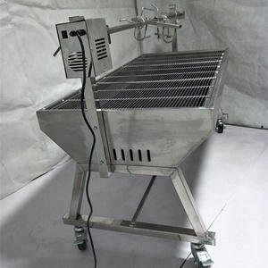 Gran carbón cerdo parrilla al aire libre escupir tostador de <span class=keywords><strong>asador</strong></span> barbacoa Parrilla de barbacoa - Product Image 3