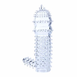 Penis hülle, TPR-Material, verfügbare Farbe: Crystal, Purple and Pink - Product Image 1