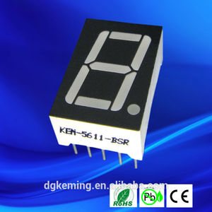 Unique led verte module signage. pure, 0.56 pouces1 chiffres 7 segments. - Product Image 1