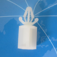 Colonne de support d'isolation à fond plat de type loquet de carte de circuit imprimé en nylon plastique