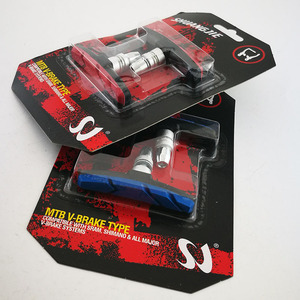 Almohadilla <span class=keywords><strong>de</strong></span> <span class=keywords><strong>freno</strong></span> para bicicleta <span class=keywords><strong>de</strong></span> montaña, plegable, <span class=keywords><strong>de</strong></span> goma, accesorios duraderos para bicicleta - Product Image 3