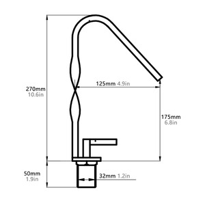 Fapully alta calidad cromada cascada de latón lavado <span class=keywords><strong>lavabo</strong></span> <span class=keywords><strong>grifo</strong></span> para Baño - Product Image 2
