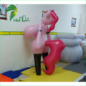 2 metros de altura inflable personalizado sexy tetas grandes de <span class=keywords><strong>la</strong></span> muchacha del cerdo / inflable juguete de cerdo - Product Image 6