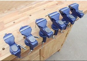 <span class=keywords><strong>Étau</strong></span> <span class=keywords><strong>de</strong></span> <span class=keywords><strong>Table</strong></span> à bois multifonction à 360 degrés avec enclume ronde - Product Image 3