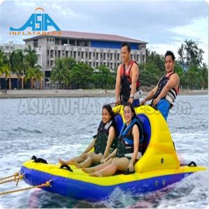 6 Pengendara Inflatable Towable Bandwagon Perahu Inflatable <span class=keywords><strong>UFO</strong></span> <span class=keywords><strong>Sofa</strong></span> Inflatable Air Mainan - Product Image 2