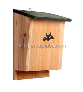 الخشب الخفافيش منزل-بات مأوى مكافحة الآفات قسط الجودة بات مأوى التعشيش مربع - Product Image 2