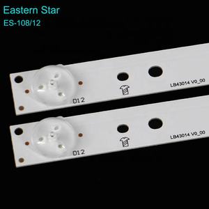 ES-108 <strong>LED</strong> Backlight <strong>Array</strong> GJ-2K16-430-D512-V4 for 43PUT/PUS/PUH Screen TPT430U3 TV Backlight 5pcs/set - Product Image 2