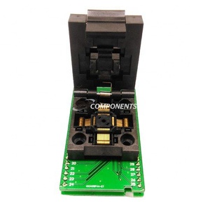 QFP48 TQFP48 LQFP48至DIP48单片机编程器间距0.5毫米集成电路机身尺寸7x7mm毫米IC51-0484-806测试插座适配器 - Product Image 2