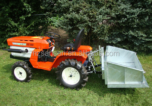 Tractor enganche de 3 puntos volquete manual caja de transporte galvanizado en caliente - Product Image 6