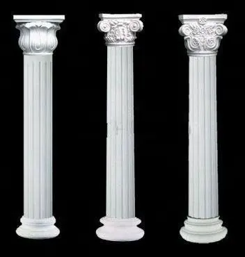 En gros bien poli pas cher granit pilier colonne en pierre