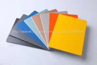 panel de aluminio compuesto con superficie lisa