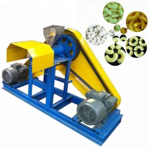 Nouveau type de petite mini machine d'extrudeuse de bouffées de maïs de riz bouffée d'extrudeuse de casse-croûte de soja faisant la machine