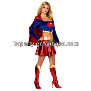 sexy supergirl lingerie Ruby Slipper Sales 671347 Womens Fun & Flirty Supergirl Corset Costume main image 1