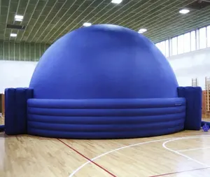 360 grados cúpula completa niños escuelas equipo estrella de cine proyección móvil carpa inflable portátil planetario Domo para venta