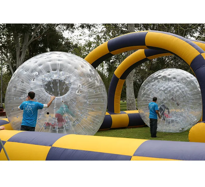 शीर्ष गुणवत्ता TPU या पीवीसी खेल वयस्कों के लिए inflatable मानव हम्सटर zorb गेंद