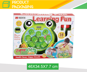 Bambini 38 livelli pazzo ha colpito rana martello gioco per lo stress di rilascio giocattolo - Product Image 4