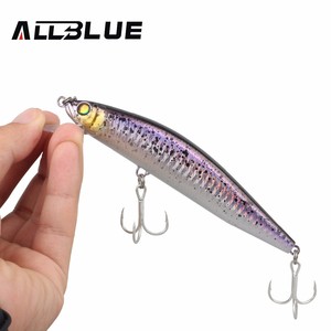 ALLBLUE Marque Leurres de pêche 27.5g 125mm Brèves Lèvres Minnow Wobblers Grand Jeu Faux Leurre Appât Isca Artificial Propriétai - Product Image 2