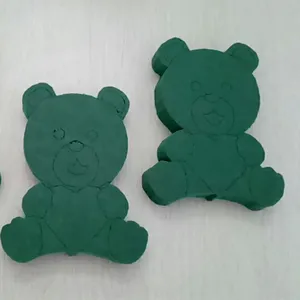 2D bear animal shape floral foam wholesale