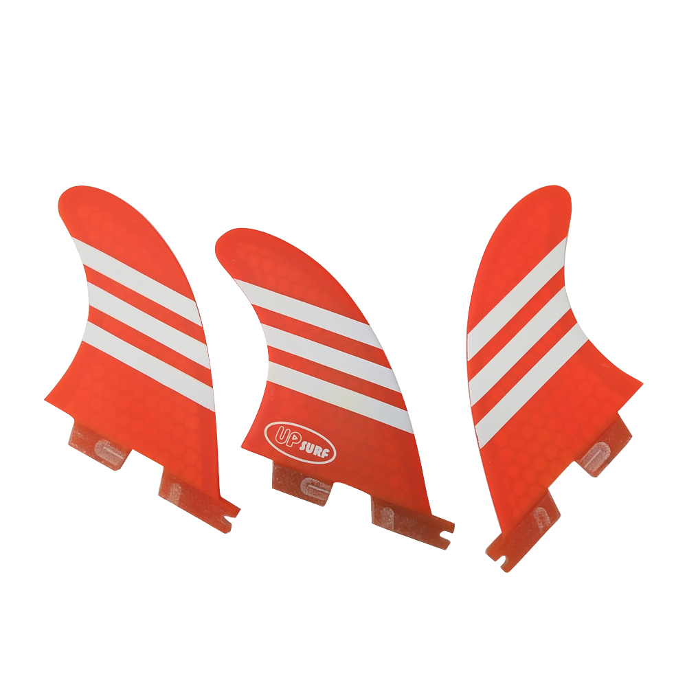 FCS2 base Personnalisé ailerons de planche de surf Tri ensemble G5 surf aileron